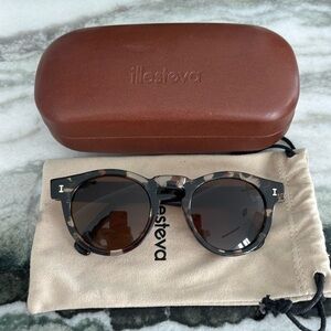 Illesteva Tortoise Shell Sunglasses